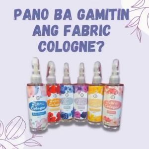 Fabric Cologne Disinfectant Perfume Finishing Spray for Laundry 250ml & 50ml Spray Bottle.