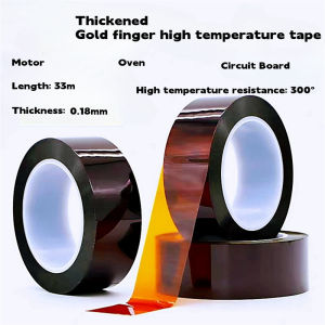 0.18mm thick *16.5m long Kapton polyimide film high temperature tape PI film tape gold finger insulation high temperature resistance