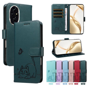 Magnetic Wallet Flip Leather Case for Honor 8A 8S 9 10 20 X6A X7 X7A X7B X8 X8A X8B X9 X9A X40 50 70 90 200 Lite Pro Phone Cover