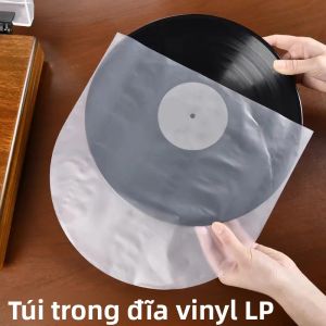 Bộ 50 12-Inch Đĩa Vinyl Bảo Vệ Chống Tĩnh Điện LP Tay Túi Nhựa Trong Để Bảo Quản Và Bảo Vệ LP