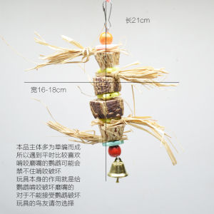 Vẹt Lồng Chim Vẹt Dương Thượng Tiểu Hoàng Thái Hòa Tiểu Phượng Huyền Phượng Mẫu Đơn Da Hổ LỒNG CHIM Dụng Cụ Đồ Chơi Leo Núi XÍCH ĐU Đan Cói