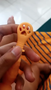 Cat Silicone Baby Training Spoon Sendok Makan Latihan Bayi