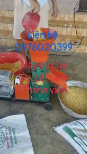 Máy nghiền ép cám thành dạng viên nén cho vậy nuôi ăn