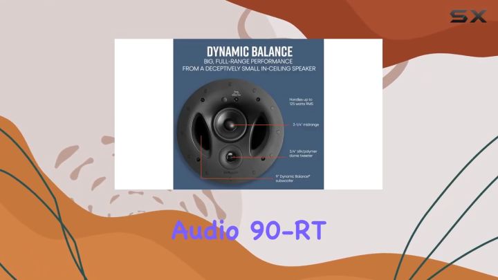 Polk Audio 90-RT Vanishing 3-Way In-Ceiling Speaker