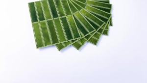 Miếng Dán Gạch Tự Dính PVC Trang Trí Nhà Bếp Phòng Tắm Phòng Ngủ Phong Cách Mỹ Dán Tường