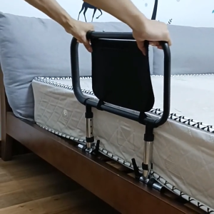 ⚡SG Delivery⚡Foldable Bed Safety Rails for Seniors Non-Slip Adjustable Height Bed Rail with Fall Prevention