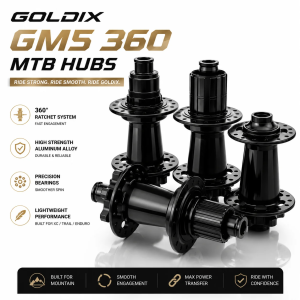 GOLDIX MTB Hub 32Hole BOOST 6 Pawl Quick Release Thru Axle Elbow High Strength Mountain Bike Hub Cycling Parts