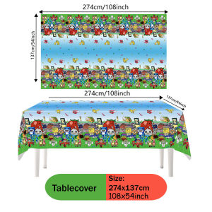 Roblox | Anime Robloxed Creative Paper Plate Cups Straws Fashion Colorful for Birthday Party Family Gathering Perfect Supplies Gifts