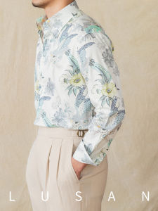 Soft Breathable Cotton Long Sleeve Shirt