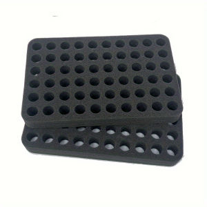 Set of 2 Diamond Painting Rhinestone Organizer Foam Trays with 60 round Slots Durable Foam Craft Accessory for Beads Sequins