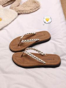 XMISTUO | Breatheable Non-slip Polka Dot Womens Flip Flops