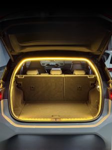 Car Trunk Welcome Atmosphere Lighting Strip Interior Reading Light Decorative Accessories Universal Tailbox Illumination