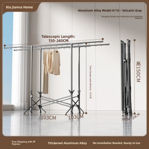 XIAJIANNA | Folding Windproof Sturdy Clothes Drying Rack
