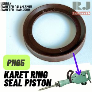 PH65 Karet Ring Seal Piston Jack Demolition Hammer DCA AZG15 Fisch 65