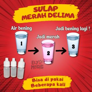 SULAP MERAHDELIMA - SULAP MERUBAH WARNA AIR