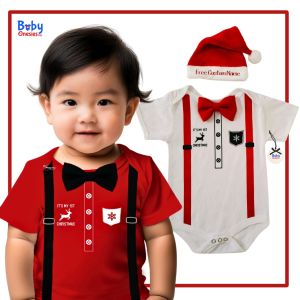 Baby Onesies PH Its My First Christmas Baby Clothes 0-12 months Newborn Cotton Baby Boy Girl 1stChristmas Bodysuit