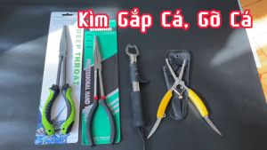 Kìm Kẹp Cá Loại Tốt SHIMANO/ASHINO - Kềm Kẹp Cá Cá Dao Kìm Gỡ Cá Gắp Cá Bằng Thép Không Rỉ SHIWA