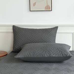 Flannel Double-sided Waterproof Pillowcase Colorfast