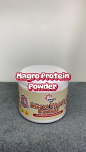 MAGRO POWDER - Bubuk 100% Murni Maggot Untuk Anjing Kucing/Anabul - High Protein Health Suplement  - Vitamin Bubuk Anjing Kucing - Suplemen Hewan Peliharaan