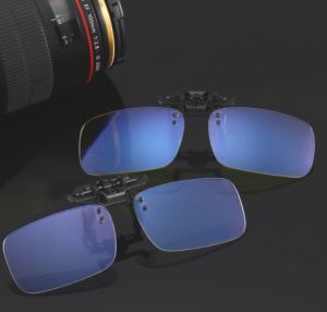 KAIMENGSHA Flip Style Clip-on Eyeglasses: Lightweight & Anti-Radiation