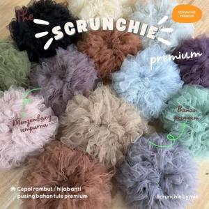 Cepol Hijab Tile Jumbo / Ikat Rambut Tile Jumbo/Scrunchie Hijab