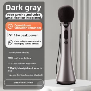 deli | Wireless Handheld Microphone for Teaching Karaoke Speaking