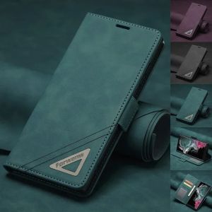 Luxury PU Leather Flip Wallet Phone Case For Samsung S25 Ultra S24 S23 S22 S21 S20 S10 Plus Shockproof Cover For Note 20 Ultra