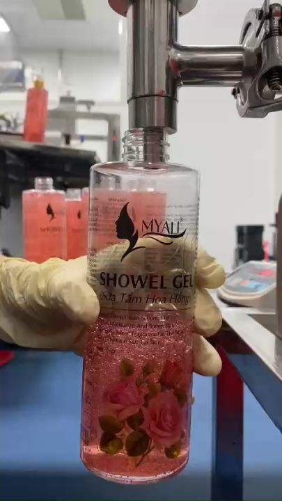 Sữa Tắm Hoa Hồng Showel Gel. Giúp Da Trắng Sáng Mịn Màng, Chống Oxy Hóa, Bảo Vệ Da Khỏi Tình Trạng Lão Hóa.