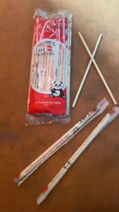 Bịch đũa gấu  520 dùng một lần đũa tre ăn bánh tráng trộn ( 23 đôi)