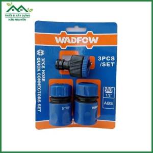 Khớp nối nhanh Wadfow WQC2E33 1/2 inchđầu nối ống nước mềmcút vòi nước 1/2" và 3/4"