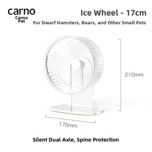 CARNO | Silent Spacious Wheel Hamster Toy