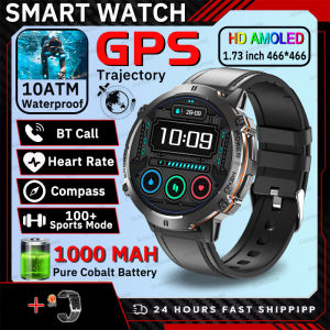 New T-REX3 Outdoors Sports Smart Watch Screen 10ATM Waterproof 1000mAh Sports Blood oxygen BT call Men Fitness Smart Bracelets
