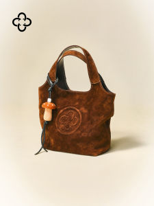 Soft and Fluffy Shearling Leather Handbag