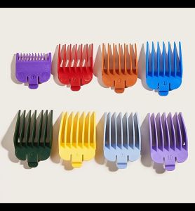10pcs Sepatu Clipper Universal Comb/Setengah Attachment Comb Ukuran 0.5 - 8 Berkualitas