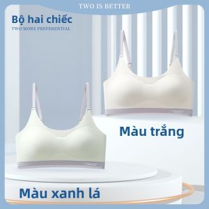 Áo ngực MiiOW cho bé gái làm bằng Ice Silk cố định thoáng khí