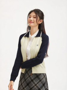 Hotwind | Ladies Lighter Raglan Sleeve New Zip-Up Knitwear Cardigan