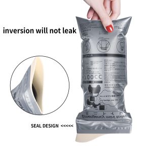 Disposable Emergency Puke Bag 4 Pack Portable Camping Bag Traffic Jam Emergency Portable Urinal Bag For Men Women Children