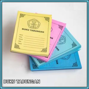 20 Pcs Buku Tabungan Siswa