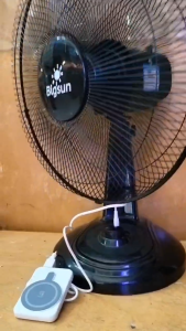 16INCH 25W PORTABLE HOUSEHOLD  USB TABLE FAN