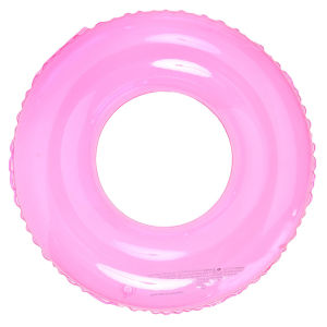 Transparent Inflatable Childs Armpit Float Ring Dual Air Chambers