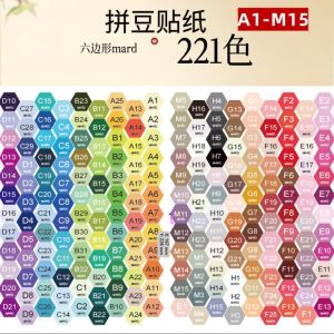 Nhãn Màu Duyệt 291 Chất Liệu Giấy Phủ PVC Hình Tròn DIY Thẻ Lưu Trữ Di Động Đồ Chơi Thu Thập Thẻ