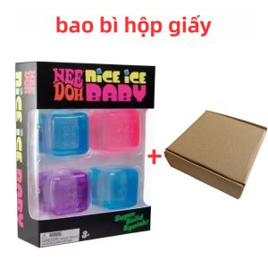 Schylling | Đồ Chơi Giảm Stress Schylling Mini Nice Cube & Cool Cats Mềm Mại Dễ Thương Hộp Quà Bí Mật Dành Cho Trẻ Em & Người Lớn Quà Tặng Trang Trí