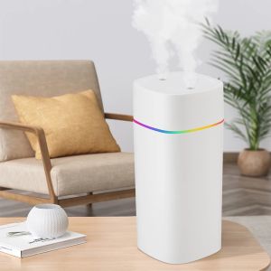 600ML Air Humidifier USB ชาร์จน้ํามันหอมระเหยเครื่องฟอกอากาศ Aroma Diffuser Aromatherapy Mist Maker สําหรับรถบ้านสํานักงาน