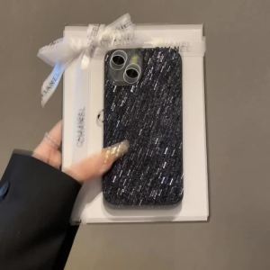Luxurious Shiny Diamond Rhinestone Glitter for iPhone 17 16 15 14 13 12 11 Pro Max Plus XR 17Air 16E Cover Protective Shell