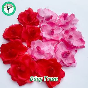 Hoa múa cầm tay 14cm cho các bé mầm non hoa cầm tay múa biểu diễn