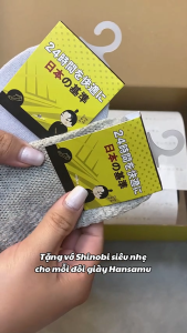 Vớ thể thao Nhật Bản Hansamu Shinobi Daily Sock BG