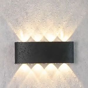 LAMPU DINDING TEMPEL RUMAH LED OUTDOOR ALMUNIUM ANTI AIR WATERPROOF LAMPU DINDING MINIMALIS TEMPEL