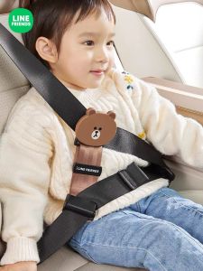 เด็กทารก รถที่นั่งเข็มขัดป้องกันไหล่ Pad ปรับความปลอดภัยเข็มขัด Fixator ป้องกัน Strangulation จํากัดอุปกรณ์สําหรับเด็ก
