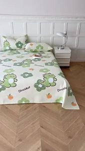Bộ Đồ Chăn Ga Gối 100% Bông Cho Ký Túc Xá