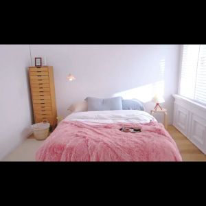 Selimut bulu rasfur lembut uk 160cmx100cm